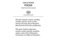 Poesie. Testo italiano e milanese