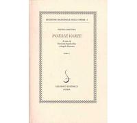 Poesie varie. Vol. 1