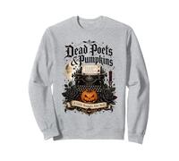 Poeti Morti e zucche Poetcore Lettura Halloween Felpa