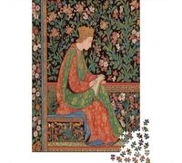 Poeti nelle miniature dei manoscritti medievali Puzzle 1000Pcs Decorazione Per La Casa. Rilassamento E Intelligence Per Adulti E Bambini Da 14 Anni 38x26cm/1000pcs
