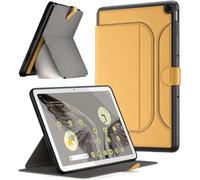 Poetic Explorer - Custodia magnetica con supporto progettata per tablet Google Pixel (2023), custodia magnetica con supporto fidget per tablet Google Pixel, giallo cachi