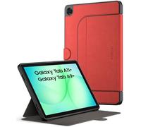 Poetic Explorer - Custodia magnetica per Samsung Galaxy Tab A11+ Plus (2025)/A9+ Plus (2023), supporto magnetico super resistente per tablet Galaxy A9 Plus/A11 Plus, rosso scuro