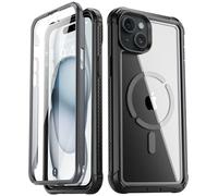 Poetic Guardian MagPro - Custodia per iPhone 15 Plus da 6,7 pollici, compatibile con MagSafe, resistente alle cadute da 6,7 m, resistente agli urti, con pellicola protettiva integrata,