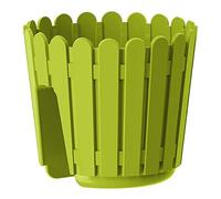 Poetic M5072000 - Vaso per ringhiera Landhaus, colore: Verde