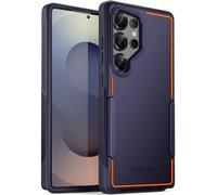 POETIC Neon - Custodia per Samsung Galaxy S25 Ultra 5G, doppio strato ad alte prestazioni, resistente, leggera, sottile, resistente agli urti, colore: Blu navy