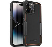Poetic Neon Serie Cover Compatibile con iPhone 14 Pro 6,1 Pollici, resistente, leggera, sottile, antiurto, protettiva contro le cadute, Nero