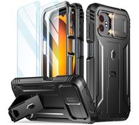 Poetic Revolution - Custodia compatibile con Galaxy XCover7 Pro 5G, [Cover per fotocamera scorrevole], testato contro cadute di grado Mil, resistente a doppio strato, resistente e di grado militare