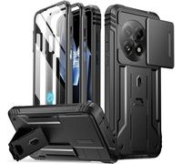 Poetic Revolution - Custodia per OnePlus 13 5G, con pellicola protettiva integrata per lo schermo [funziona con ID impronte digitali], [2 cornici anteriori] custodia protettiva robusta antiurto con