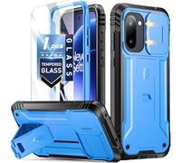POETIC Revolution - Custodia protettiva antiurto per OnePlus 15R 5G, con supporto, colore: Azzurro