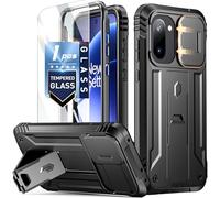 POETIC Revolution - Custodia protettiva antiurto per OnePlus 15R 5G, con supporto, colore: Nero