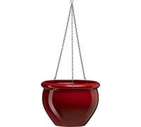 Poetic - SIENA NOBILE, Vaso pensile, colore: Rosso, Ø 26 cm