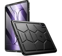 Poetic TurtleSkin - Custodia per OnePlus Pad 3 da 13,2", resistente, antiurto e adatta ai bambini, in silicone con protezione anticaduta, colore: Nero