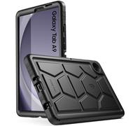 Poetic TurtleSkin - Custodia per Samsung Galaxy Tab A9 (8,7 pollici 2023), resistente, antiurto, robusta, adatta ai bambini, in silicone, colore nero