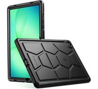 Poetic TurtleSkin - Custodia progettata per Samsung Galaxy Tab A11 Plus + 11 pollici 2025, resistente, antiurto, robusta, adatta ai bambini, in silicone, colore nero