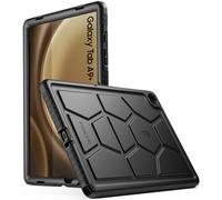 Poetic TurtleSkin - Custodia progettata per Samsung Galaxy Tab A9 Plus + custodia da 11 pollici 2023, resistente, antiurto, robusta, adatta ai bambini, in silicone, colore nero