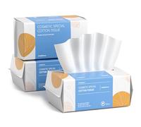 PoeticEHome Asciugamani Viso Monouso 300 Pezzi - Salviette Struccanti Ultra Morbide in Cotone Biodegradabile per Pelli Sensibili