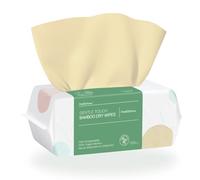PoeticEHome Asciugamani Viso Monouso in Bambù 100 Pezzi - Salviette Struccanti Ultra Morbide e Biodegradabili per Pelli Sensibili