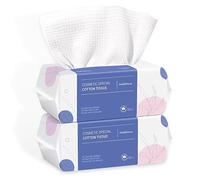 PoeticEHome Asciugamano viso usa e getta - Salviette asciutte per la pulizia del viso in tessuto di cotone extra spesso - Panni biodegradabili per la rimozione del trucco e la pulizia delle superfici