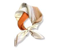 PoeticEHome Foulard in 100% Seta di Gelso Pura - Sciarpa Quadrata Donna Collo e Testa con Confezione Regalo - 68x68 cm