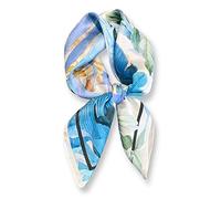 PoeticEHome Foulard in 100% Seta di Gelso Pura - Sciarpa Quadrata Donna Collo e Testa con Confezione Regalo - 68x68 cm