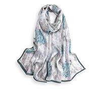 PoeticEHome Sciarpa Lunga in 100% Seta di Gelso - Scialle Oversize Donna per Testa, Collo e Capelli con Elegante Confezione Regalo (170x53cm)