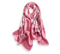 PoeticEHome Sciarpa Lunga in 100% Seta di Gelso - Scialle Oversize Donna per Testa, Collo e Capelli con Elegante Confezione Regalo (170x53cm)