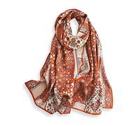 PoeticEHome Sciarpa Lunga in 100% Seta di Gelso - Scialle Oversize Donna per Testa, Collo e Capelli con Elegante Confezione Regalo (170x53cm)