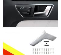 POETRYXIAO Türgriff-Innen-Ersatzset,Matt Silber Innentürgriff Eine Seite Kit, kompatibel mit Mercedes W204 X204 C/GLK-Klasse (Links)