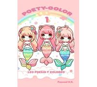 Poety-Color 1: Leo Poesía y Coloreo - Sirenas