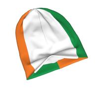 POEZJZW Bandiera della Costa d'Avorio Modello Beanie Cappello per Uomo e Donna Inverno Caldo Cappelli Maglia Slouchy Skull Cap