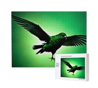 Poezjzw Bluebird - Puzzle classico per adulti, 500 pezzi, in legno, decorazione moderna per la casa, gioco intellettuale, 52 x 38 cm