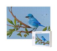Poezjzw Bluebird - Puzzle classico per adulti, 500 pezzi, in legno, decorazione moderna per la casa, gioco intellettuale, 52 x 38 cm