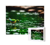 Poezjzw Bluebird - Puzzle classico per adulti, 500 pezzi, in legno, decorazione moderna per la casa, gioco intellettuale, 52 x 38 cm