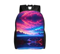 POEZJZW Fotografia Paesaggio Pittura Modello Laptop Zaino Per Moda Zaini Infermiera Borse Da Viaggio Elegante Casual Daypacks
