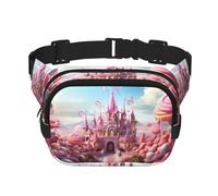 Poezjzw Il marsupio quadrato Candy And Magic è adatto per viaggi, sport all'aria aperta e ciclismo. È adatto sia per uomini che per donne