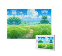 Poezjzw Puzzle altopiano per adulti 1000 pezzi puzzle in legno per famiglia amico decorazione della casa arte da parete 75 x 50 cm