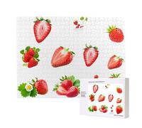 Poezjzw Puzzle Love Bite per adulti 500 pezzi puzzle in legno per la famiglia amico Home Decor Wall Art 50,4 x 15 pollici