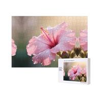 Poezjzw Puzzle nazionale coreano di fiori per adulti 300 pezzi puzzle in legno per la famiglia amico decorazione della casa arte della parete 15,7 x 28 cm
