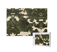 Poezjzw Puzzle Per Adulti 1000 Pezzi Adatto Per Il Tempo Libero Famiglia E Migliorare Hands-On Abilità Army Camouflage Pattern