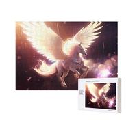 Poezjzw Puzzle per adulti 300 pezzi adatti per il tempo libero in famiglia e migliorare le abilità pratiche modello Sacro Pegaso