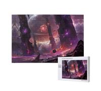 Poezjzw Strange Planet Space Puzzle classico 1000 pezzi puzzle in legno moderno decorazione domestica gioco intellettuale 75x50cm