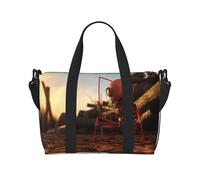 Poezjzw Surprised Ants Travel Duffel Bag Tote Carry On Bagagli Borsa Impermeabile Weekender Pernottamento Borse Per Pieghevole, nero, Taglia unica