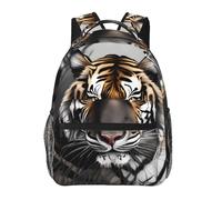 POEZJZW Tiger At Rest Zaino per computer portatile per zaini moda infermiera borse da viaggio eleganti zaini casual