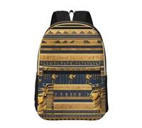 POEZJZW Tiger At Rest Zaino per computer portatile per zaini moda infermiera borse da viaggio eleganti zaini casual, Affreschi faraonici egiziani, taglia unica