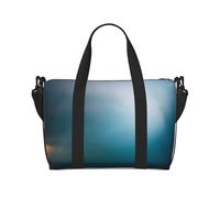 Poezjzw Tornado Borsone da viaggio Weekender Carry On Tote Bags per donne Borse da ospedale per lavoro e consegna Borsa per bagagli durante la notte, nero, taglia unica, Nero, One Size