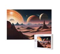 Poezjzw Unknown Planet - Puzzle classico per adulti, 300 pezzi, in legno, decorazione moderna per la casa, gioco intellettuale, 40 x 28 cm