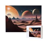 Poezjzw Unknown Planet - Puzzle classico per adulti, 500 pezzi, in legno, decorazione moderna per la casa, gioco intellettuale, 52 x 38 cm
