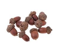POFET 10PCS Pigne Decorative Ghiande Artificiali Per Il Ringraziamento Mini Pigna Naturale Di Natale Ghiande Piccole Per Decorazione Di Natale Decorazione Di Ringraziamento