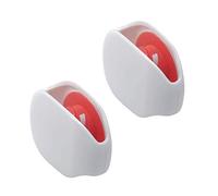POFET 2 pz Automatico Cavo Cavo Organizzatore Bobine Avvolgitore Intelligente Avvolgitore Auricolare Bobbin Wrap in-Ear Smart Storage Box 7.1 x 2.5 cm
