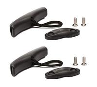 POFET 2PCS Kayak Canoa Maniglia Tirare Maniglia a T con Cavo e Pad Occhi